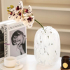 Nordic Creative Glass Vase Cylinder Decor Centerpiece Small Mini Table Luxury White Glass Vases