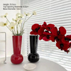 Red Vintage French-style Creative Flower Small Vase for Home Decoration Flower Vase