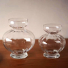 European-style Minimalist Transparent Glass Vase