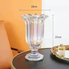 White Transparent Small Vase Simple Centerpieces