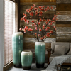 Home Decor Modern Large Decorative Standing Tall Floor Vases Big Ceramic Flower Vase for Living Room