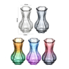Nordic Garlic Head Glass Vase Transparent Tabletop Living Room Decoration Ornaments Ins High Appearance Level Dry Flowers Vase