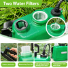 Battery Powered Sprayer 2 Gallon Electric Garden Sprayer with 3 Spray Force Battery Indicator Rechargeable Handle