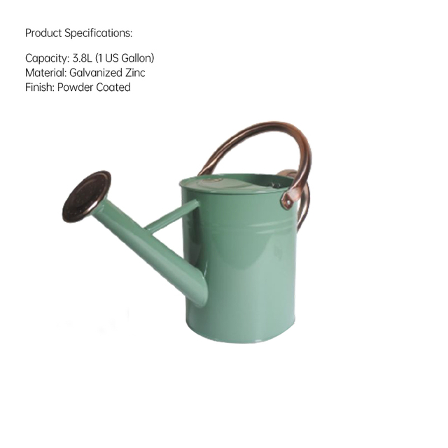 Metal Watering Can 67.6 Oz Modern Style Watering Pot