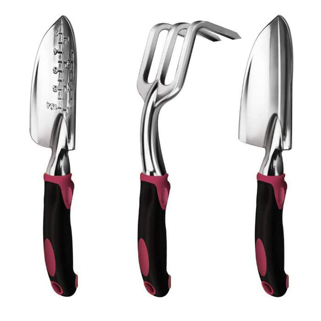 3 Piece Cast-Aluminum Heavy Duty Garden Tool Set GT1130