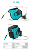 Water Pressure Irrigation Trolley Hose Reel Cart With Wheels