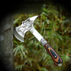 Outdoor Tactical Hunting Wood Handle Axe Tool