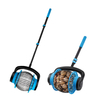 Nut Gatherer Walnut Picker Upper Roller Side Opening Dump Adjustable Telescopic Rod