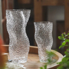 Wave-shaped Design Large Glass Vases