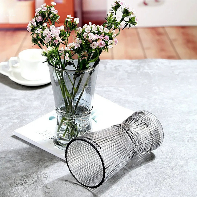 Big Mouth clear Glass Vases Bottle