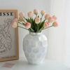 Medieval Glass Vase Vintage Living Room and Bedroom Modern Minimalist Vase
