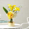 Most Popular Luxury Swirl Transparent Glass Flower Vase 