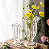 White Transparent Small Vase Simple Centerpieces