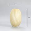 Cream Wind Glass Vase Modern Simple Household Hydroponic Vase Ins Wind High Appearance Level Decoration Vases