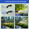 Portable Battery Powered Watering Wand Rechargeable Plant Spray Mister with Telescopic Wand