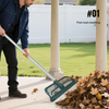 Removable Double-sided Multi-functional Plastic Leaf Rake for Gardens