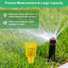 5" Capacity Easy-to-Read Magnifying Rain Gauge