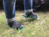 Adjustable Strap Lawn Aerator Spike Shoes Soil Yard Grass Aerating Sandals Garden Tools Essential