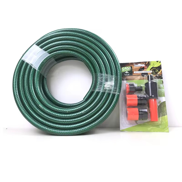 100 Meter Hosewhole Rubber with Cord Whole Water Reel Garden Hose