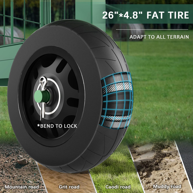 Rolling Garden Work Seat with Wheels