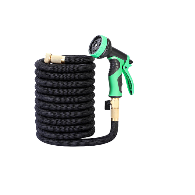 High Quality 50/75/100/125/150feet Brass Connector Metal Hose