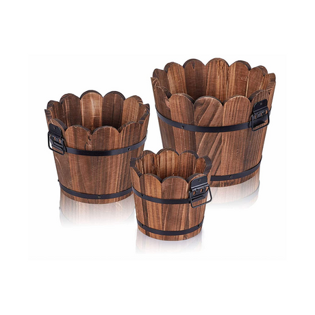 Wooden Flower Pots GT14354