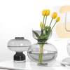 Creative Vases Nordic Style clear Glass Vase Hydroponic Flowers