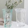 Latest Design Home Decoration Luxury Clear Flower Glass Vase