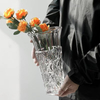  Modern Candle Glass Vase Tall Clear Classic Elegant Flower Glass Vase