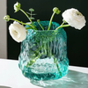  Ins Creative Silver-plated Gradient Glass Flower Vase
