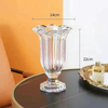 White Transparent Small Vase Simple Centerpieces