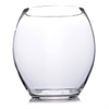 Glass hydroponic plant pot