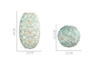 Modern Decorative Flower Vase Home Decor Glass Table Vase Set Flowers Plants Clear Vase