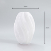 Cream Wind Glass Vase Modern Simple Household Hydroponic Vase Ins Wind High Appearance Level Decoration Vases