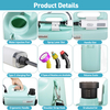 6L Battery Powered Sprayer with Pump Telescopic Wand Sprayers in Lawn and Garden