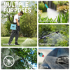 7.4V Powerful Electric Battery Sprayer Weed Yard Lawn Sprayers with 5 Mist Nozzles & Retractable Wand