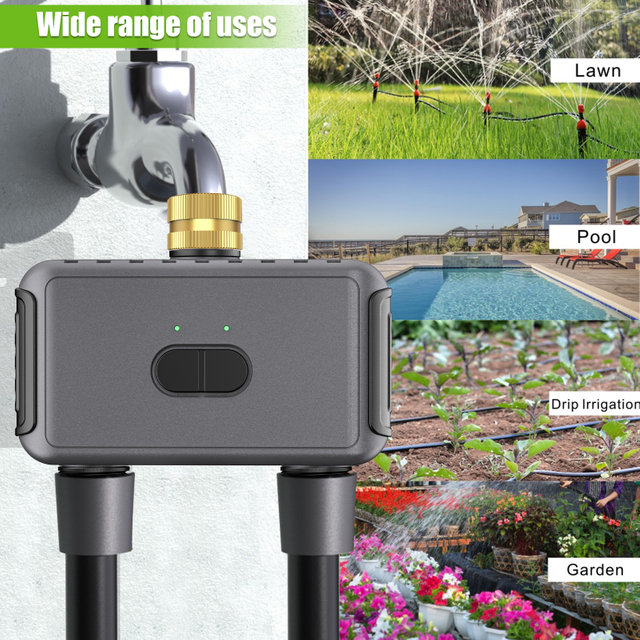 Sprinkler Irrigation Timers for Yard Lawn