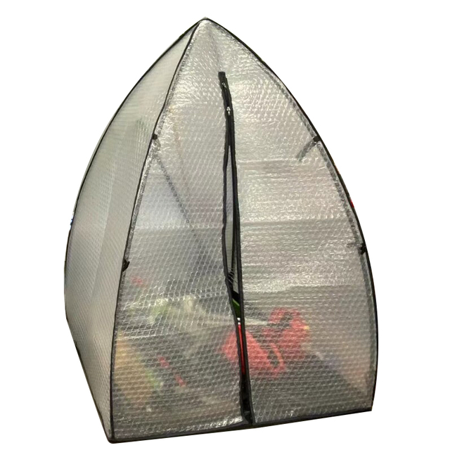 Heavy Duty Winter Mini Walk-in Green House Home air Bubble Film Garden PE Greenhouse with Window