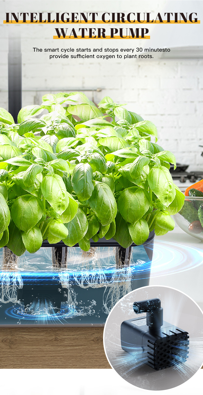 12 Pods Indoor Herb Garden (6)