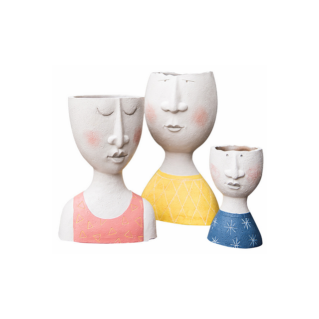 Painted Flower Pots GT14376