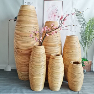 Rattan Flower Vase