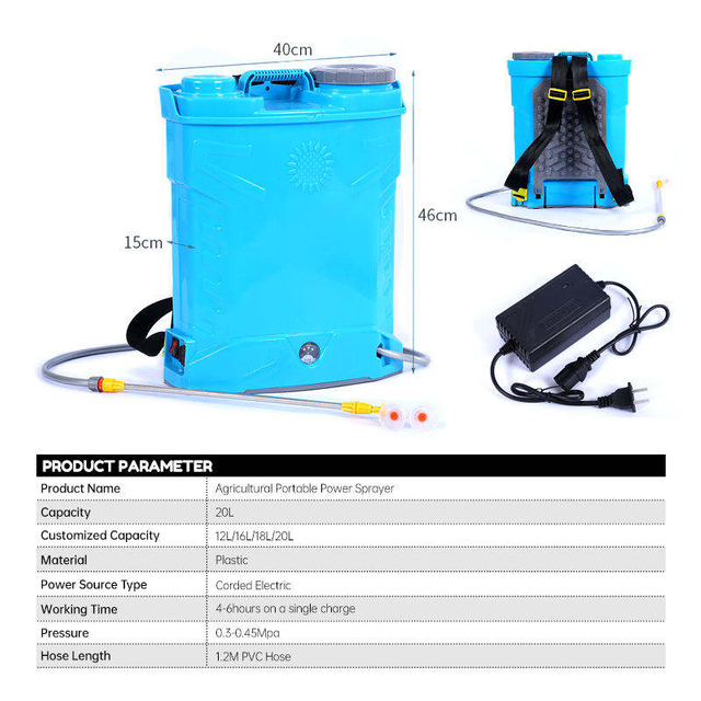 electric knapsack sprayer