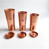Heavy Duty Galvanized Zinc Steel Tall Planters Hammered Ribbed Powder Coated Flower Pots for Home Garden