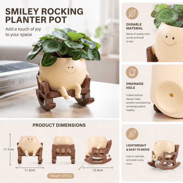 cute flower pot