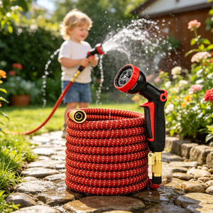  100 ft Expandable Garden Hose and Expanding Hose