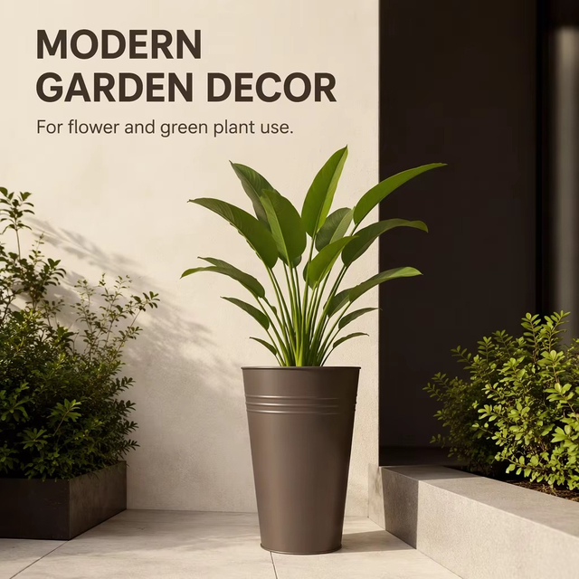 Galvanized Metal Planter