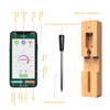 Hantechn Cross-border Waterproof Meat Thermometer App-enabled Smart Bluetooth Wireless Kitchen Temperature Probe for Ovens