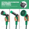 Retractable Garden Hose Reel Automatic Wall Mounted Water Hose Reel with Slow Return PVC Hose for Garden Irrigation