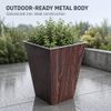 Indoor outdoor plant containers