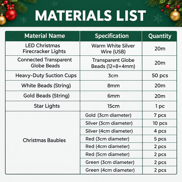 LED Christmas lights